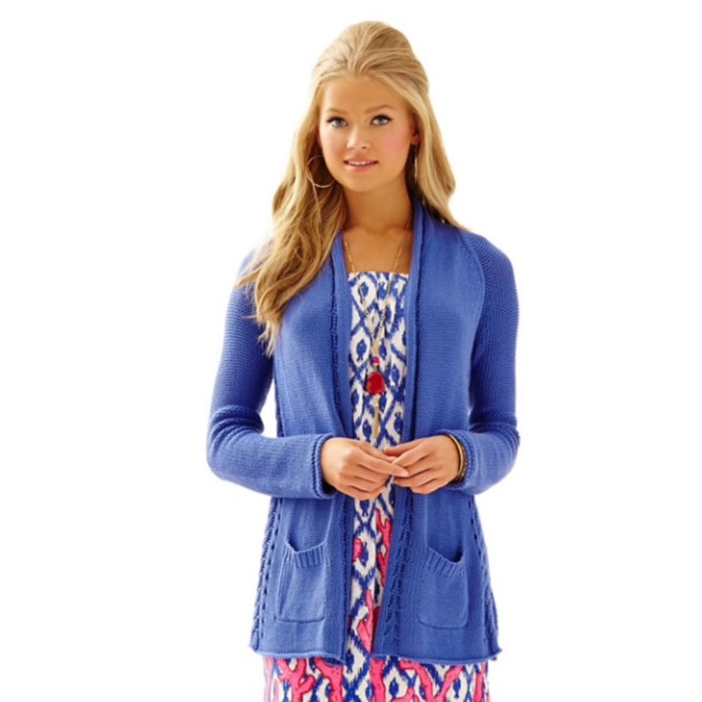 Leah Open Sweater with pockets